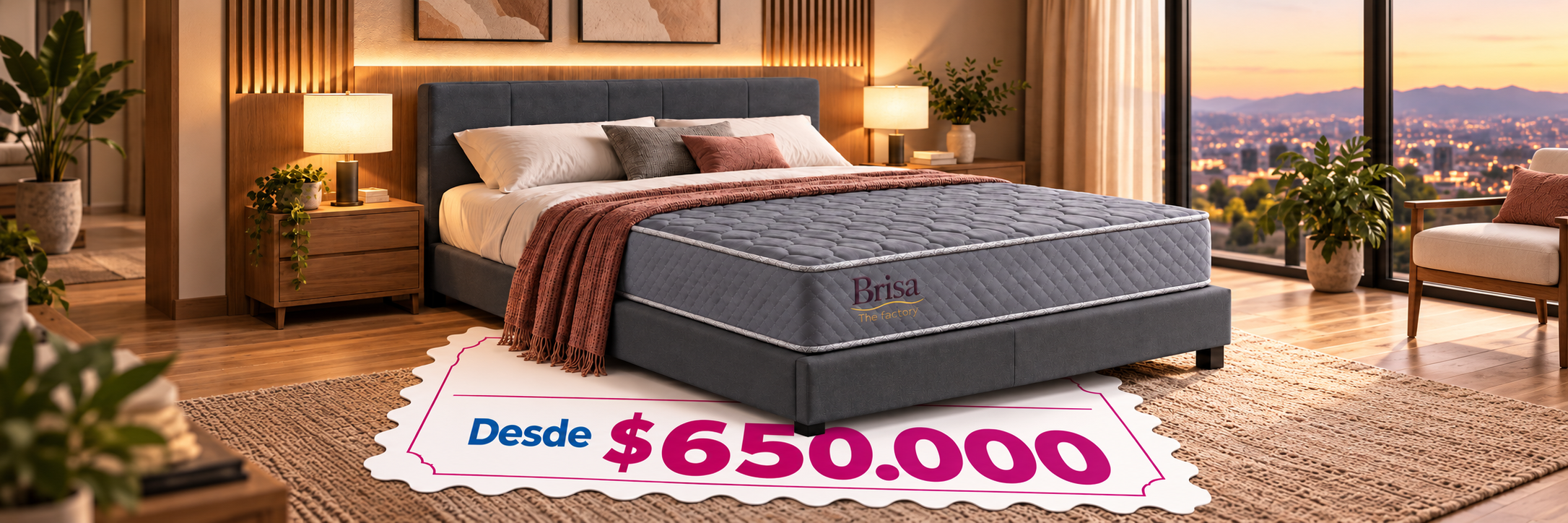 Colchón Slim One Pagureo - Desde $650.000